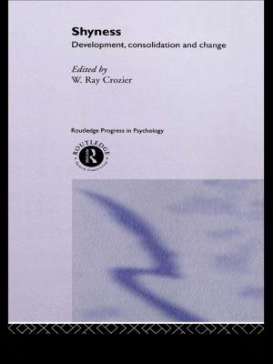 Cover of the book Shyness by Kurt W. Radtke, Marianne Wiesbron, Marianne Wiesebron