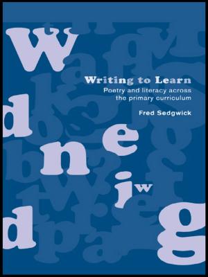 Cover of the book Writing to Learn by Nathan J. Daun-Barnett, Carl W. Behrend, Cory M. Bezek