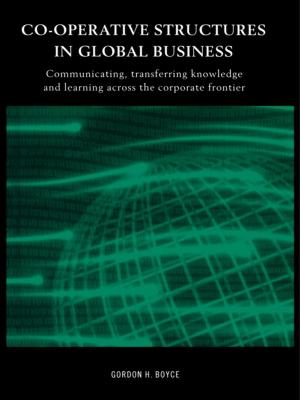 Cover of the book Co-operative Structures in Global Business by 
