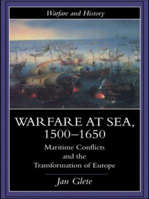 Cover of the book Warfare at Sea, 1500-1650 by Karen Bogenschneider, Thomas J. Corbett