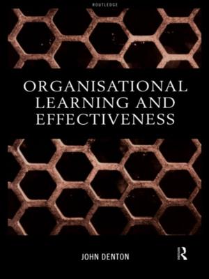 Cover of the book Organisational Learning and Effectiveness by Donald O. Hebb