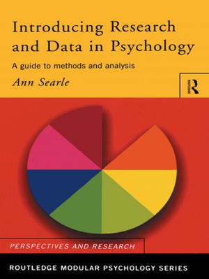 Cover of the book Introducing Research and Data in Psychology by Dan Egonsson, Jonas Josefsson, Toni Rønnow-Rasmussen