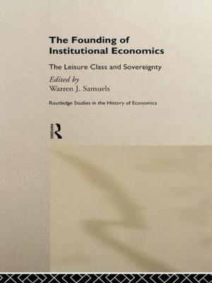 Cover of the book The Founding of Institutional Economics by Martha Prevezer