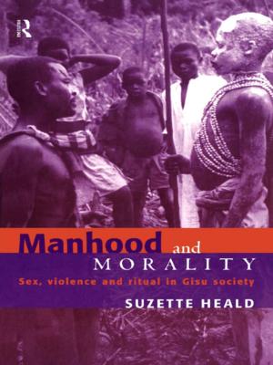 Cover of the book Manhood and Morality by Charles S Levy, Simon Slavin