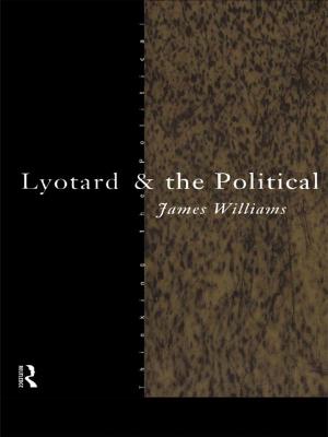 Cover of the book Lyotard and the Political by Takeshi Inomata