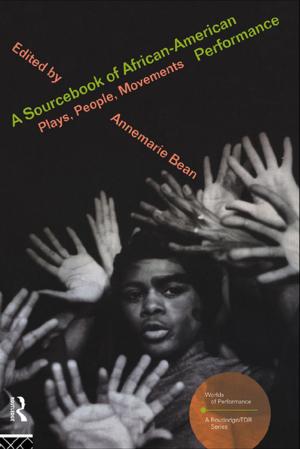 Cover of the book A Sourcebook on African-American Performance by John B. Bacon, Michael Detlefsen, David Charles McCarty