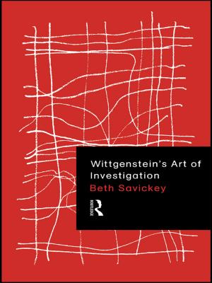 Book cover of Wittgenstein's Art of Investigation