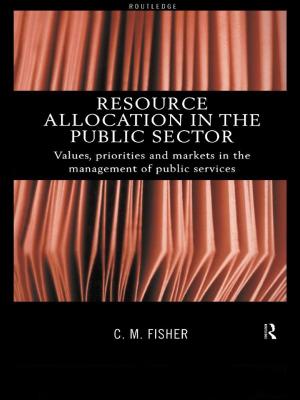Book cover of Resource Allocation in the Public Sector
