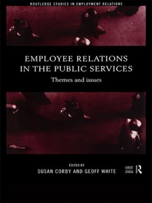Cover of the book Employee Relations in the Public Services by 