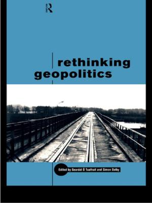 Cover of the book Rethinking Geopolitics by Enrico Raffaelli