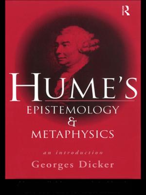 Cover of the book Hume's Epistemology and Metaphysics by Michael P. Fogarty