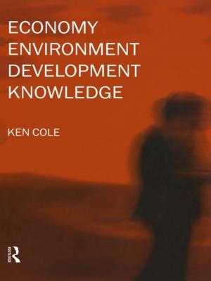 Cover of the book Economy-Environment-Development-Knowledge by 