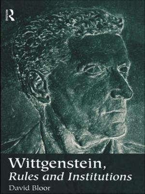 Cover of the book Wittgenstein, Rules and Institutions by Andrew Goodwyn
