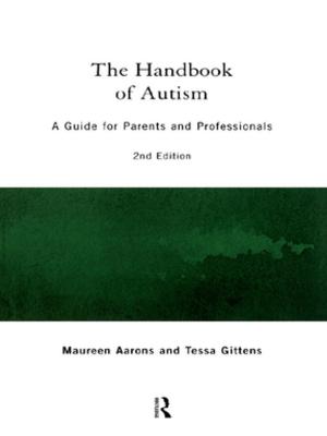 bigCover of the book The Handbook of Autism by 