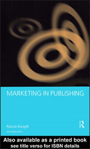 Cover of the book Marketing in Publishing by David Sylvan, Stephen Majeski
