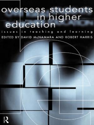 Cover of the book Overseas Students in Higher Education by Suzanne Midori Hanna