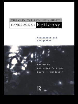 Cover of the book The Clinical Psychologist's Handbook of Epilepsy by David Foot