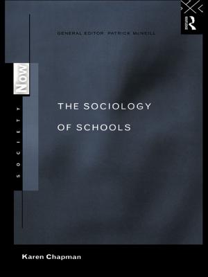 Cover of the book The Sociology of Schools by Francesca Cauchi