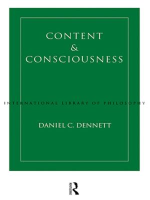 Book cover of Content and Consciousness