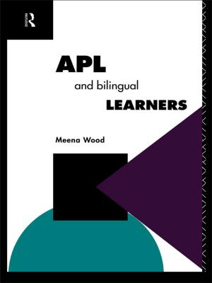 Cover of the book APL and the Bilingual Learner by Laverne Jacobs, Sasha Baglay