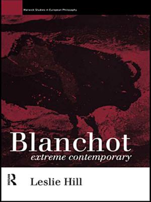 Cover of the book Blanchot by Joseph A. Scotchie