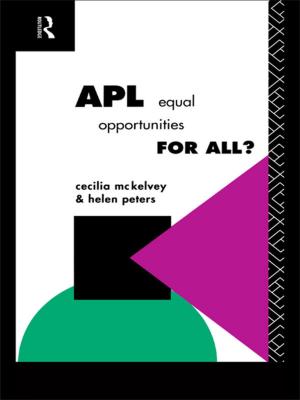 Cover of the book APL: Equal Opportunities for All? by Harry J. Brown
