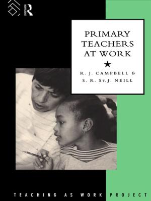Cover of the book Primary Teachers at Work by Erica Burman