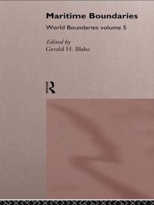 Cover of the book Maritime Boundaries by Norah Waugh