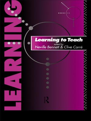 Cover of the book Learning to Teach by William Miller