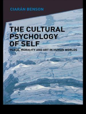 Cover of the book The Cultural Psychology of Self by Donald W Jugenheimer, Larry D Kelley, Fogarty Klein Monroe