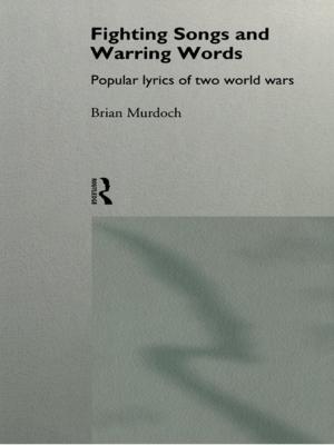 Book cover of Fighting Songs and Warring Words