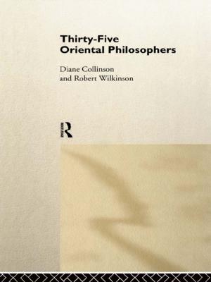 Book cover of Thirty-Five Oriental Philosophers