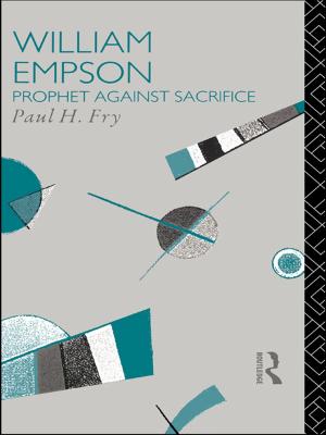 Cover of the book William Empson by Margot Sunderland