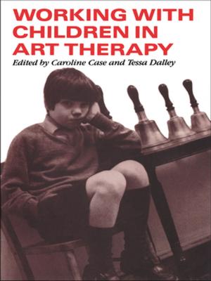 Cover of the book Working with Children in Art Therapy by Simon Guy, Elizabeth Shove