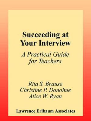 Book cover of Succeeding at Your Interview