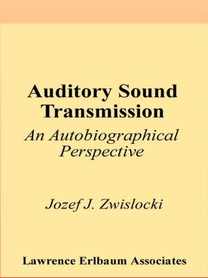 Cover of the book Auditory Sound Transmission by David Cotter