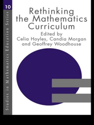 Cover of the book Rethinking the Mathematics Curriculum by David H. Jonassen