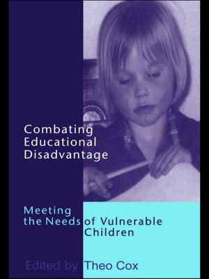 Cover of the book Combating Educational Disadvantage by Penelope Andrews