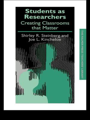 Cover of the book Students as Researchers by Christopher K. Riesbeck, Roger C. Schank