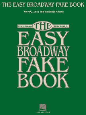 Cover of the book The Easy Broadway Fake Book (Songbook) by Black Sabbath