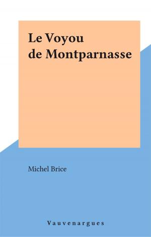 Cover of the book Le Voyou de Montparnasse by Élias Gannagé