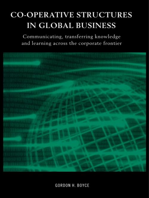 Cover of the book Co-operative Structures in Global Business by Gordon H. Boyce, Taylor and Francis