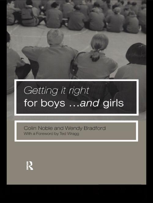 Cover of the book Getting it Right for Boys ... and Girls by , Taylor and Francis