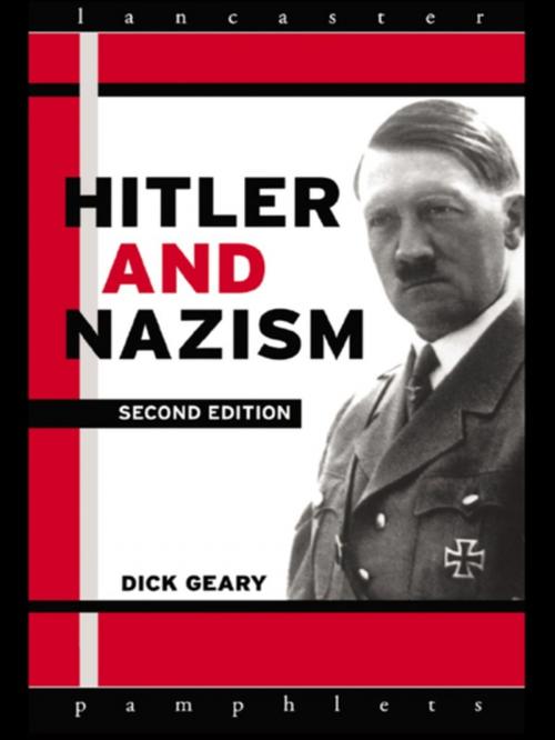 Cover of the book Hitler and Nazism by Richard Geary, Taylor and Francis