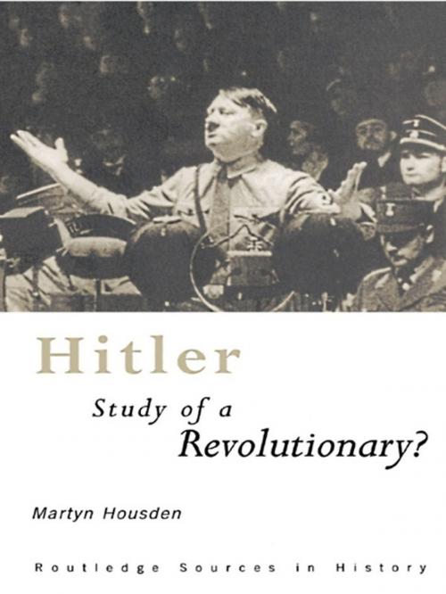 Cover of the book Hitler by Martyn Housden, Taylor and Francis
