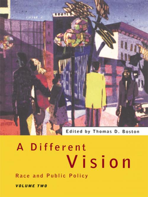 Cover of the book A Different Vision by , Taylor and Francis