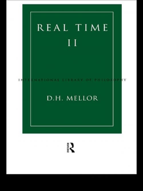 Cover of the book Real Time II by D.H. Mellor, Taylor and Francis