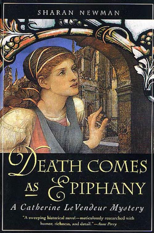 Cover of the book Death Comes As Epiphany by Sharan Newman, Tom Doherty Associates