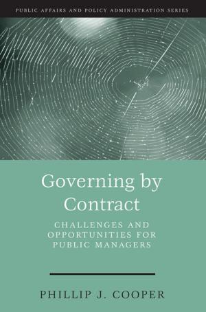 Book cover of Governing by Contract