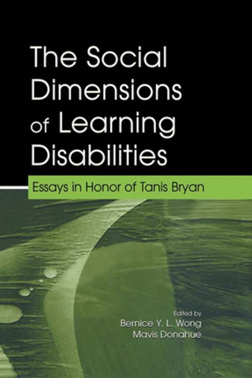 Cover of the book The Social Dimensions of Learning Disabilities by , Taylor and Francis
